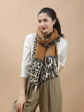 Leopard Pattern Scarf - All About Eg