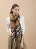 Leopard Pattern Scarf - All About Eg