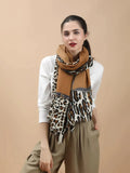 Leopard Pattern Scarf - All About Eg